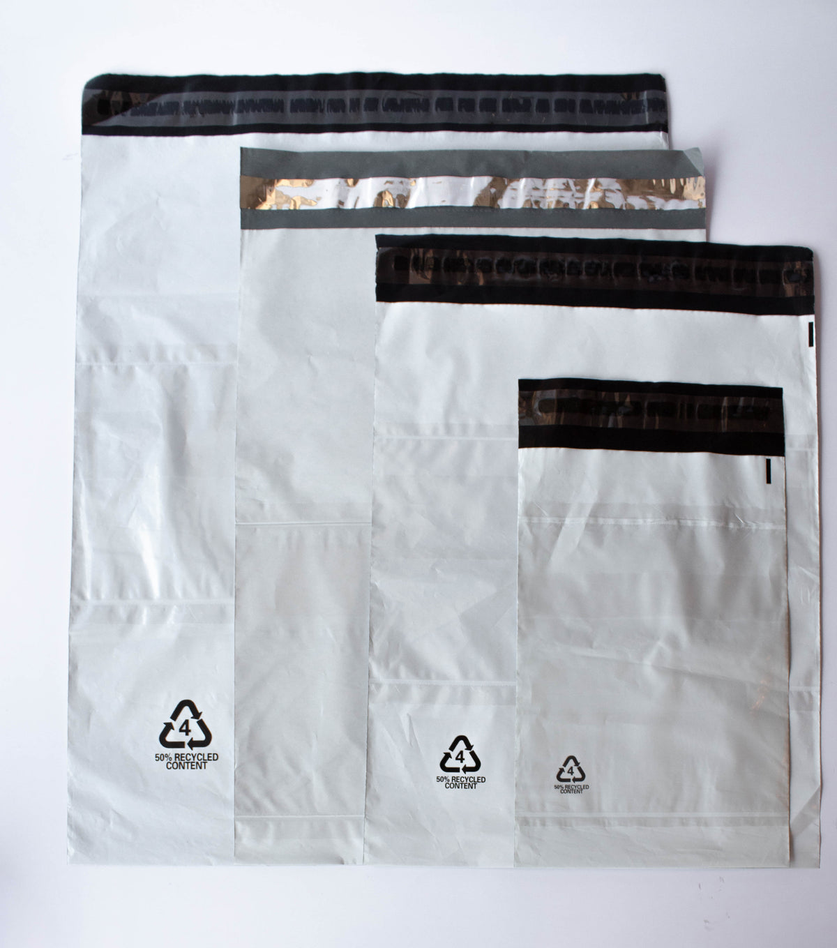 Bolsa para Envío con Porta Guía Blanca