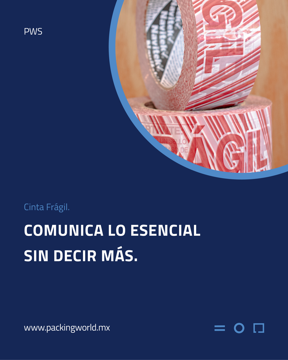Cinta Frágil 48x150
